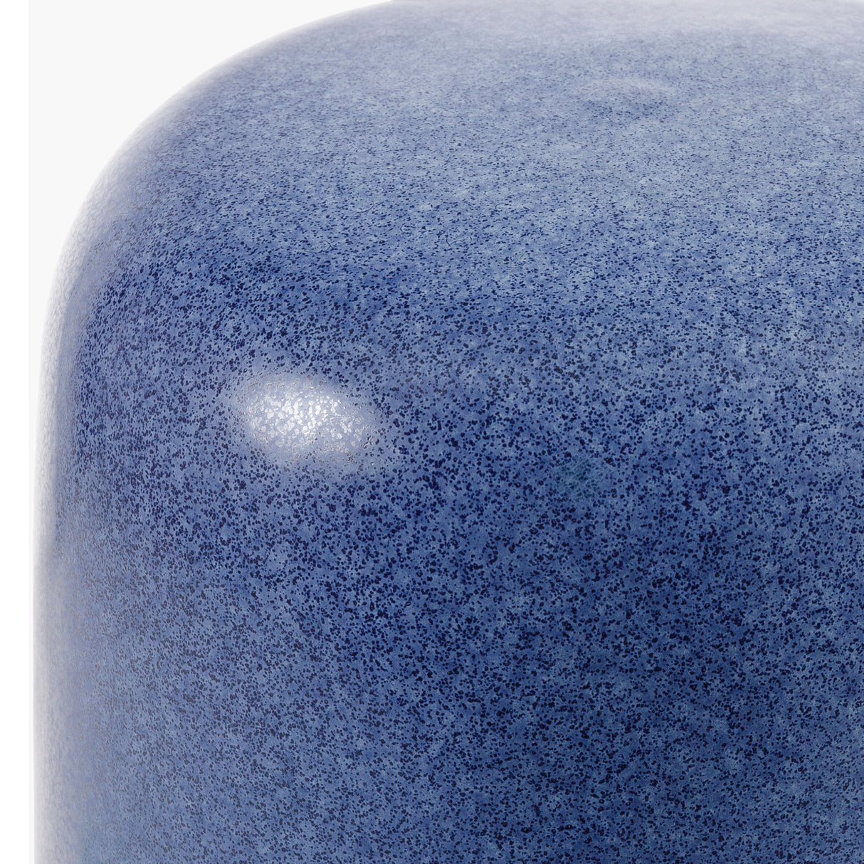 Cylindrical Glazed Ceramic Garden Stool | Oroa.com