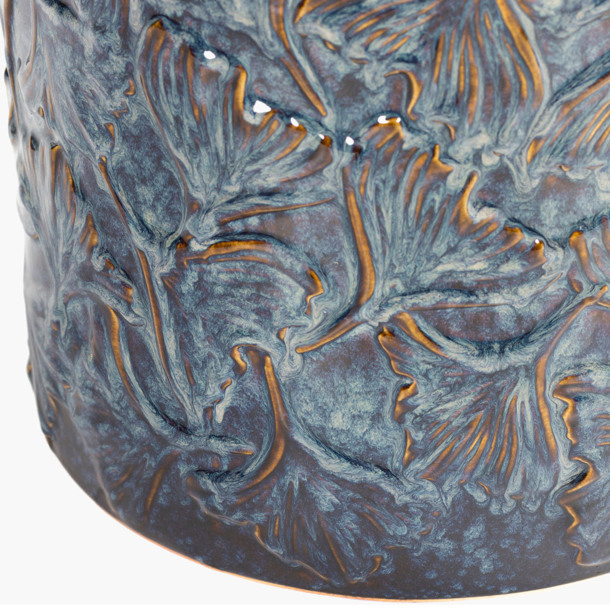 Carved Ceramic Garden Stool | Oroa.com