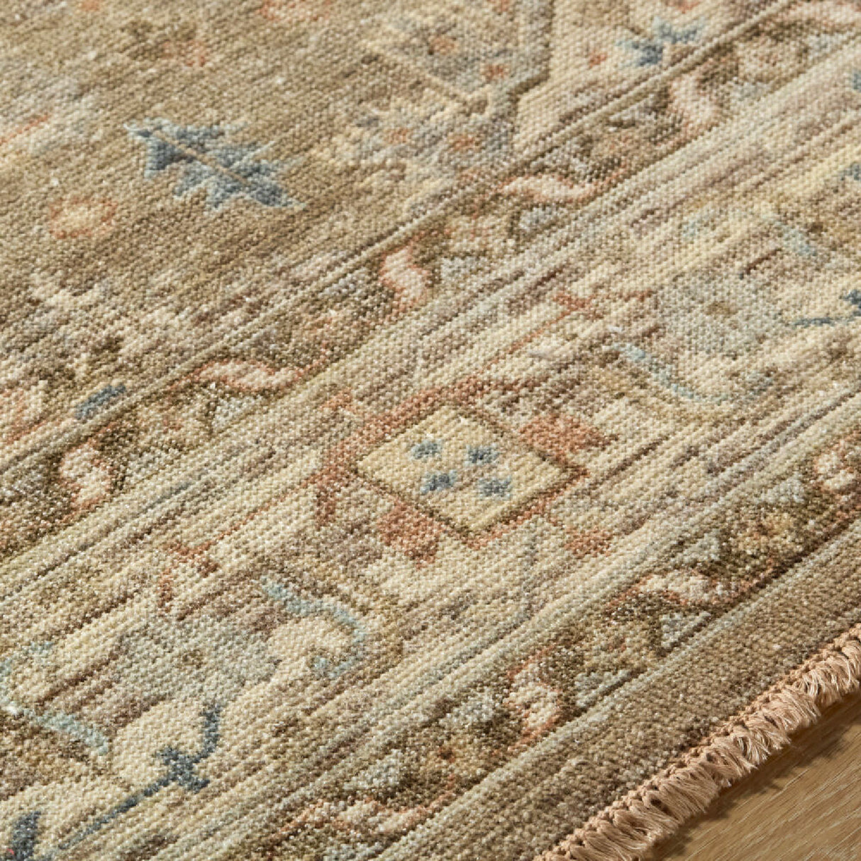 Modern furniture - Patterned Wool Fringe Carpet - www.oroa.com | Oroa.com