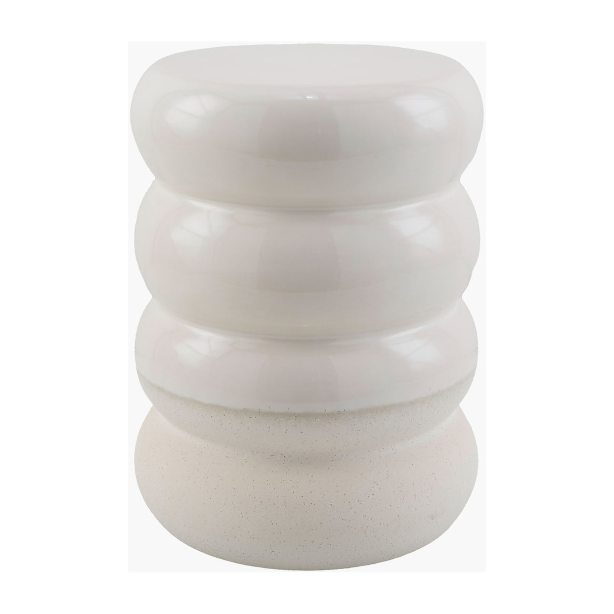 Layered Ceramic Garden Stool | Oroa.com