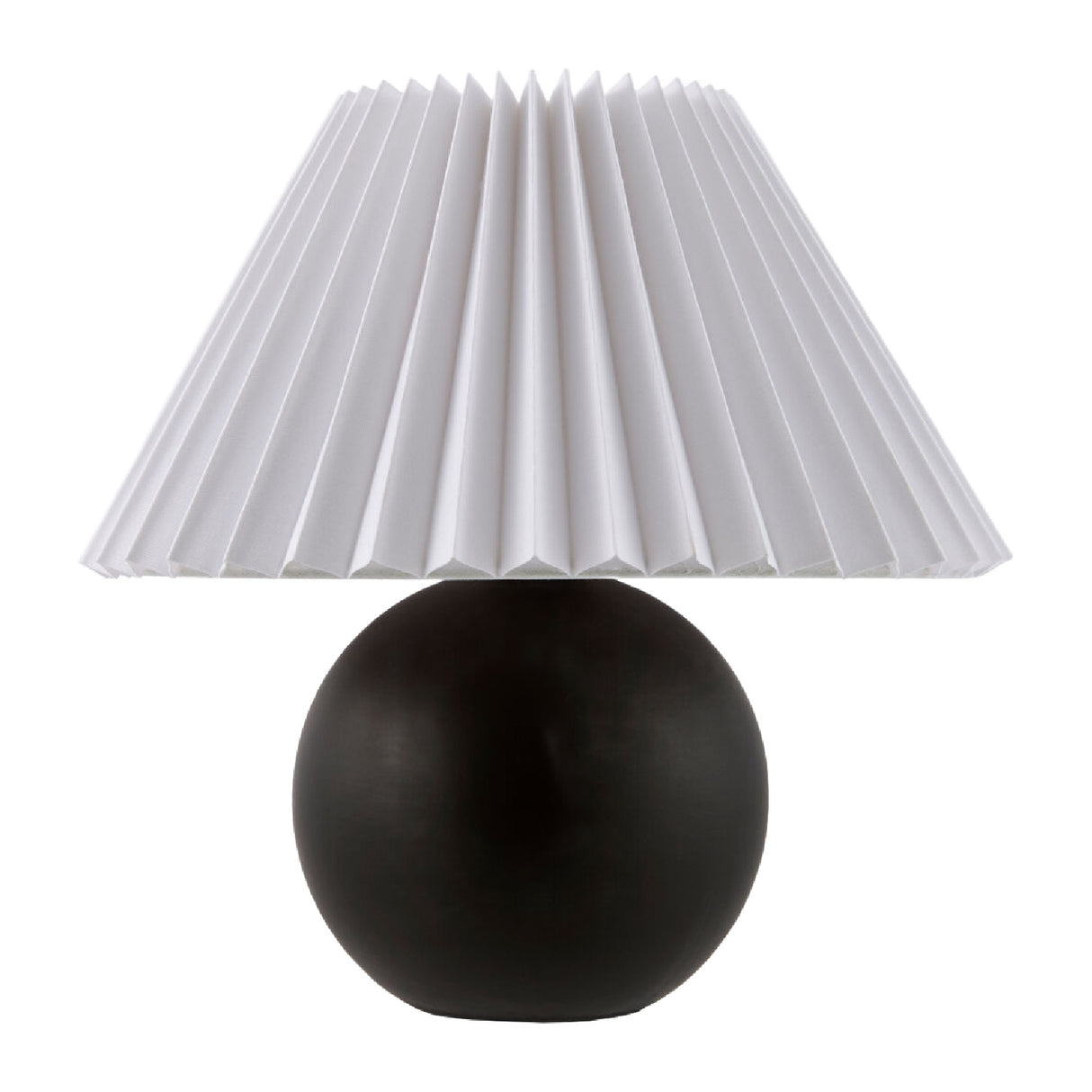 Pleated Linen Ceramic Table Lamp | Oroa.com