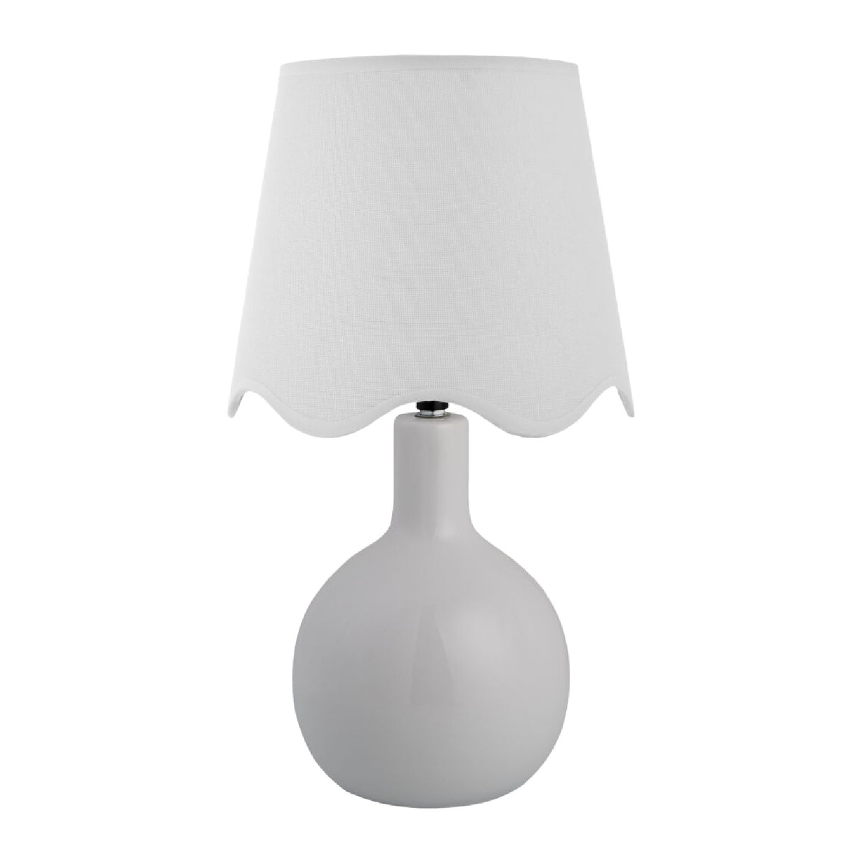 Modern European furniture - Wavy-Edge Rattan Ceramic Table Lamp - www.oroa.com | Oroa.com
