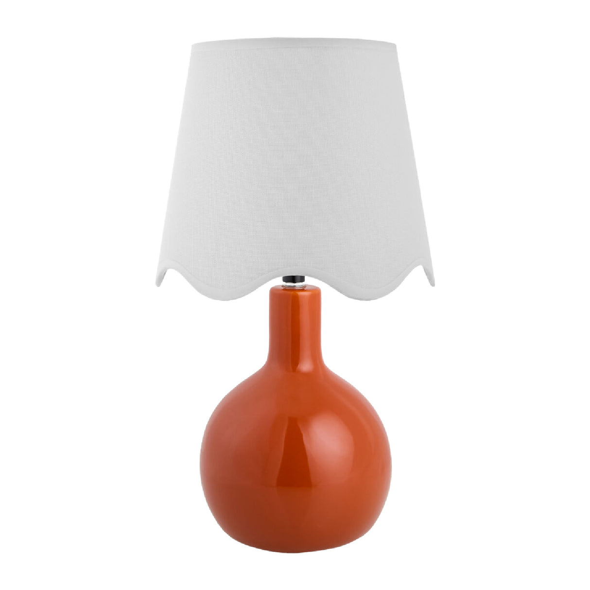 Modern European furniture - Wavy-Edge Rattan Ceramic Table Lamp - www.oroa.com | Oroa.com