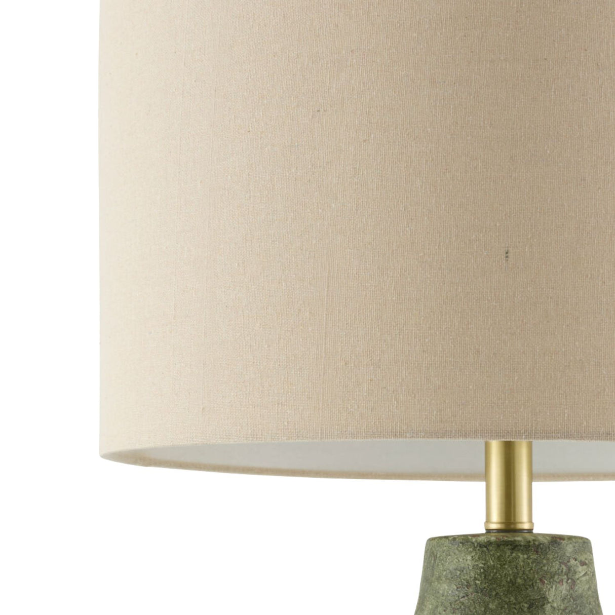 Handpainted Green Ceramic Table Lamp | Oroa.com