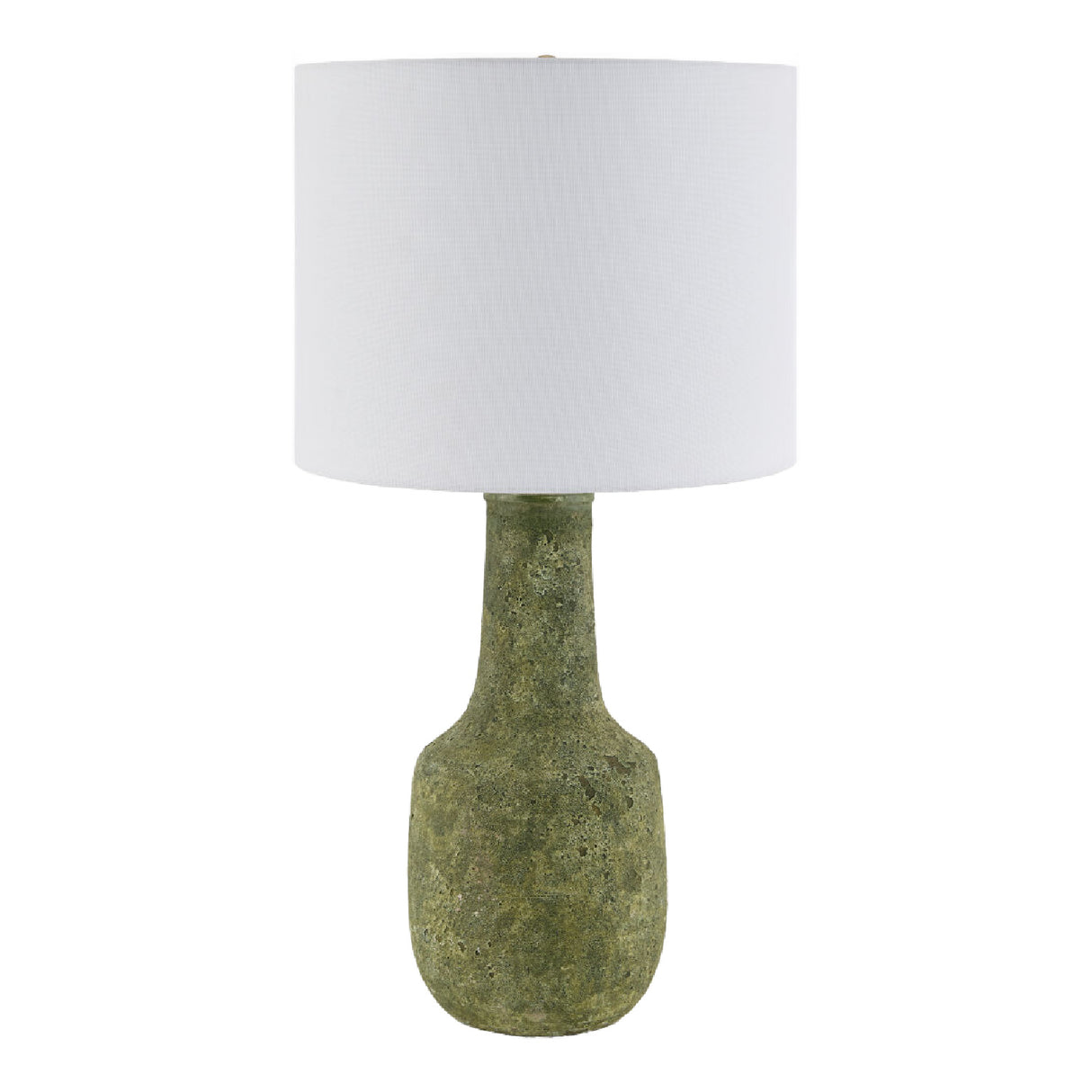 Rustic Green Ceramic Table Lamp | Oroa.com