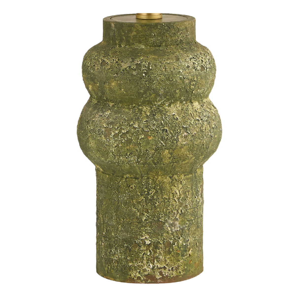 Rustic Green Ceramic Table Lamp | Oroa.com