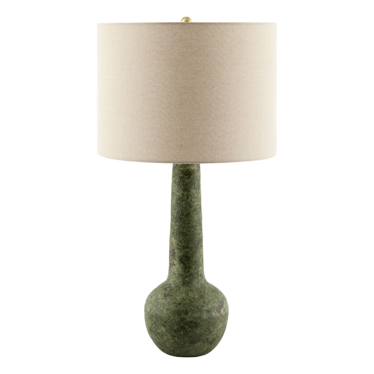 Handpainted Green Ceramic Table Lamp | Oroa.com