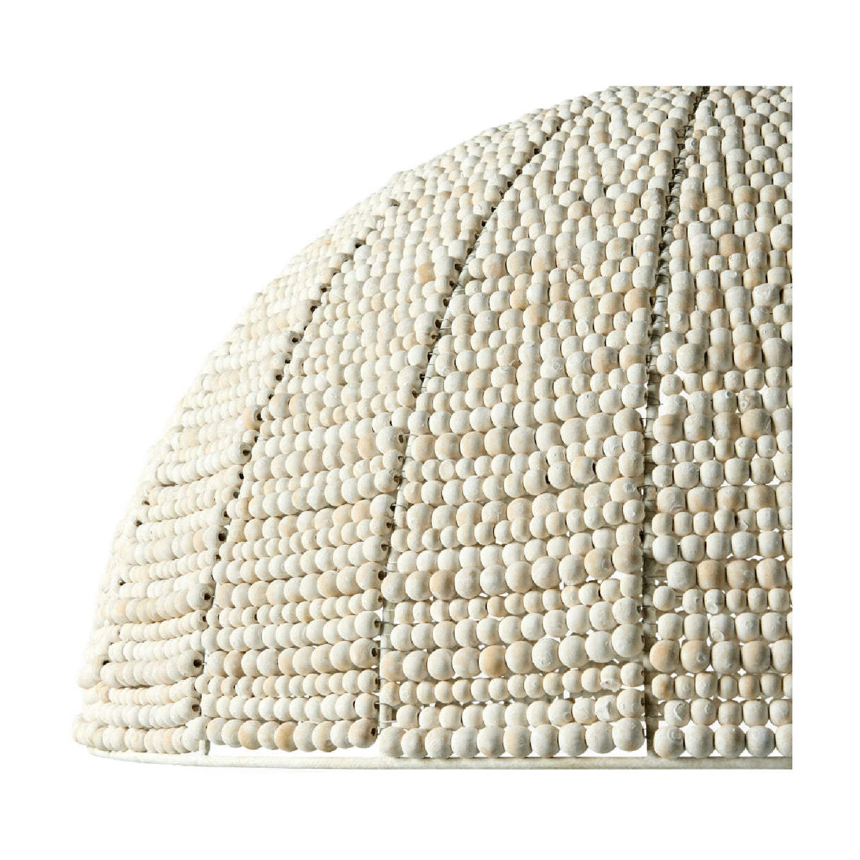 Modern European furniture - Cream Beaded Dome Pendant Light - www.oroa.com | Oroa.com
