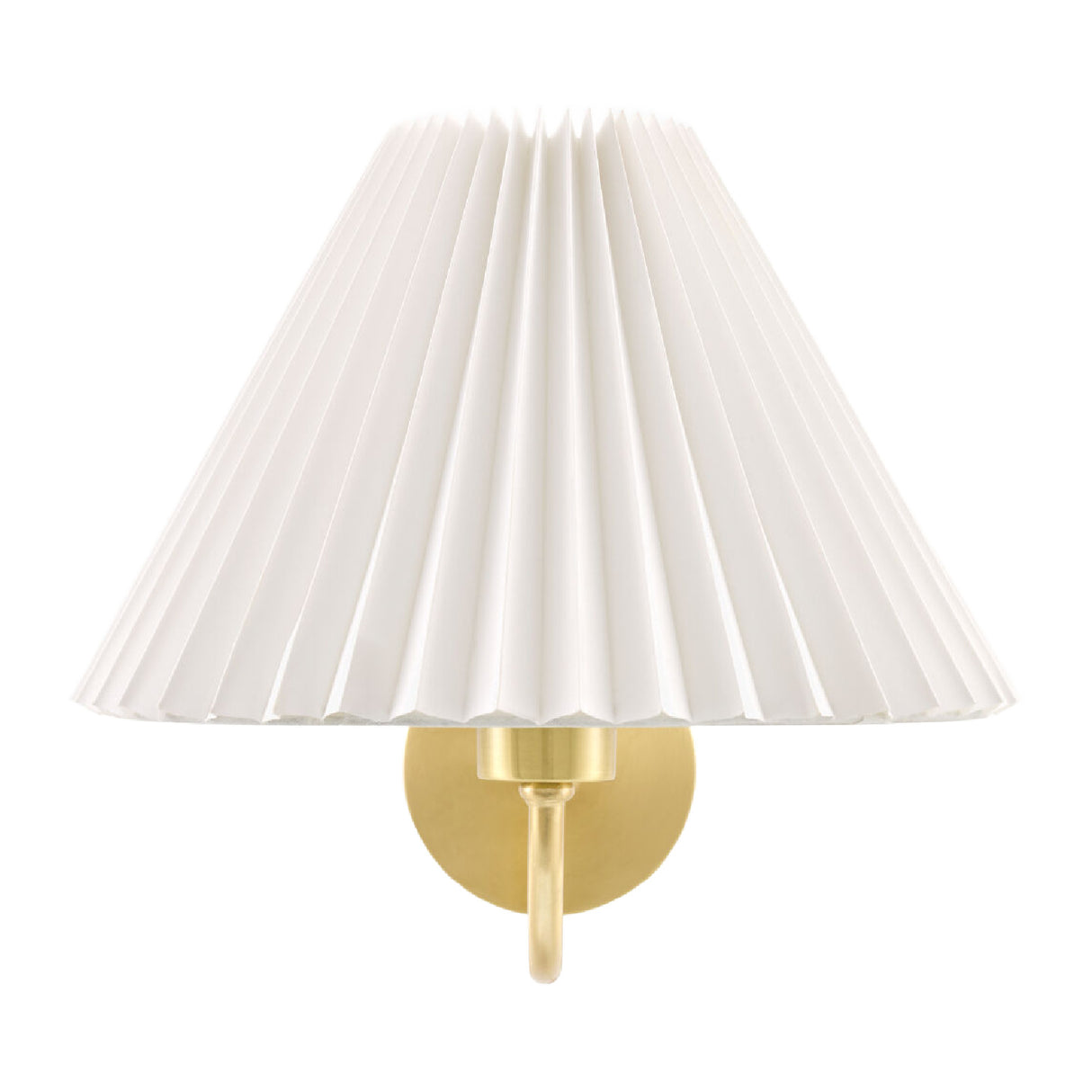 Modern European furniture - Pleated White Linen Wall Lamp - www.oroa.com | Oroa.com