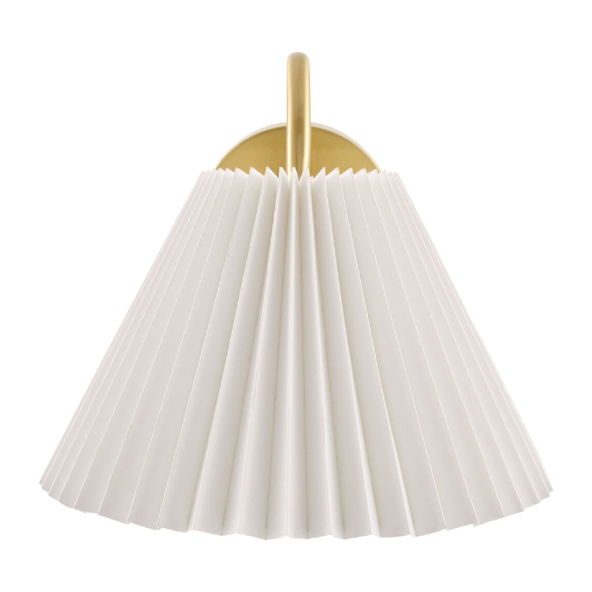 Modern European furniture - Pleated White Linen Wall Lamp - www.oroa.com | Oroa.com