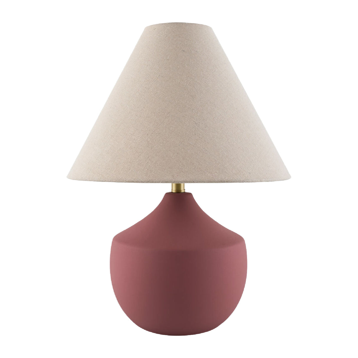 Modern European furniture - Ceramic Beige Linen Table Lamp - www.oroa.com | Oroa.com