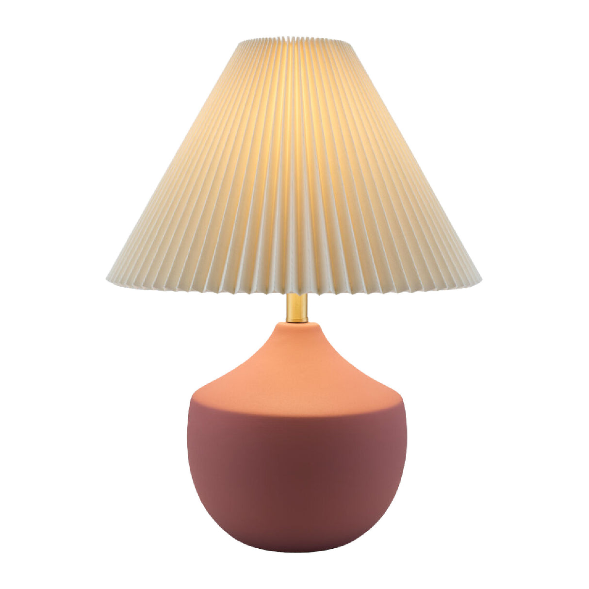 Modern European furniture - Ceramic Beige Linen Table Lamp - www.oroa.com | Oroa.com