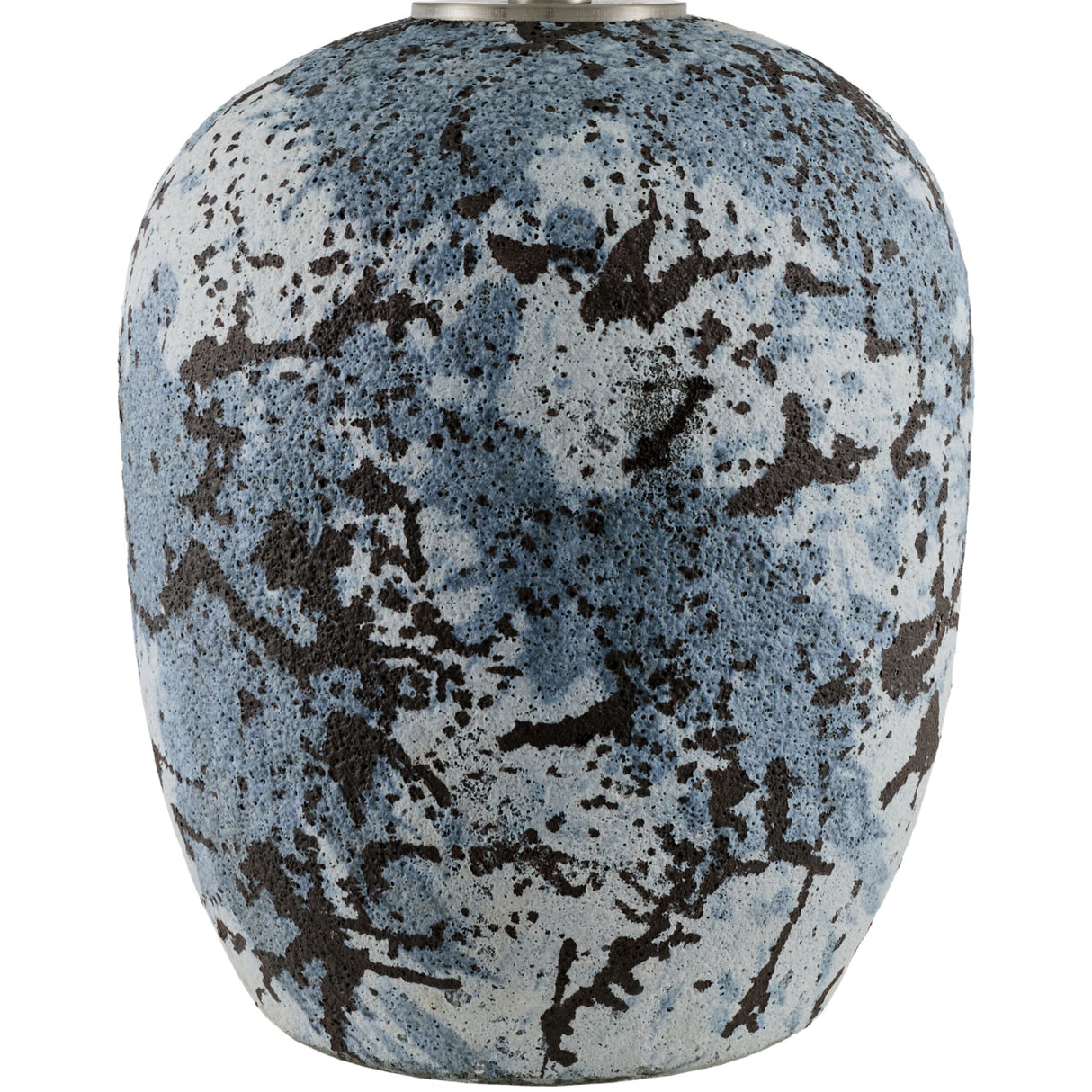 Modern European furniture - Textured Gray Ceramic Table Lamp - www.oroa.com | Oroa.com
