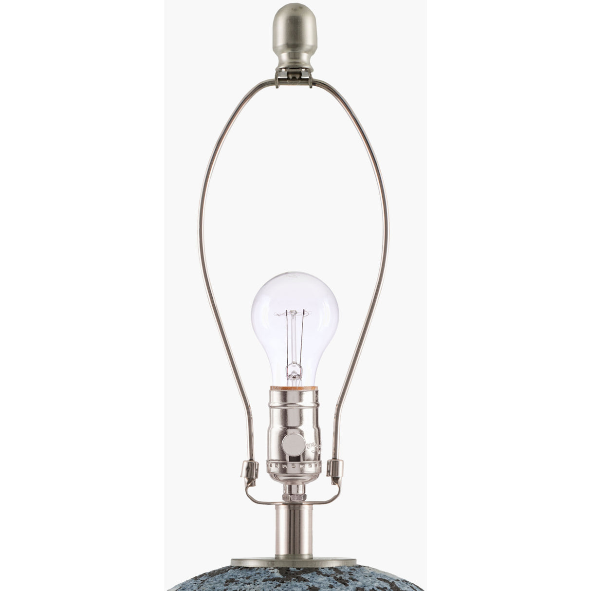 Modern European furniture - Textured Gray Ceramic Table Lamp - www.oroa.com | Oroa.com