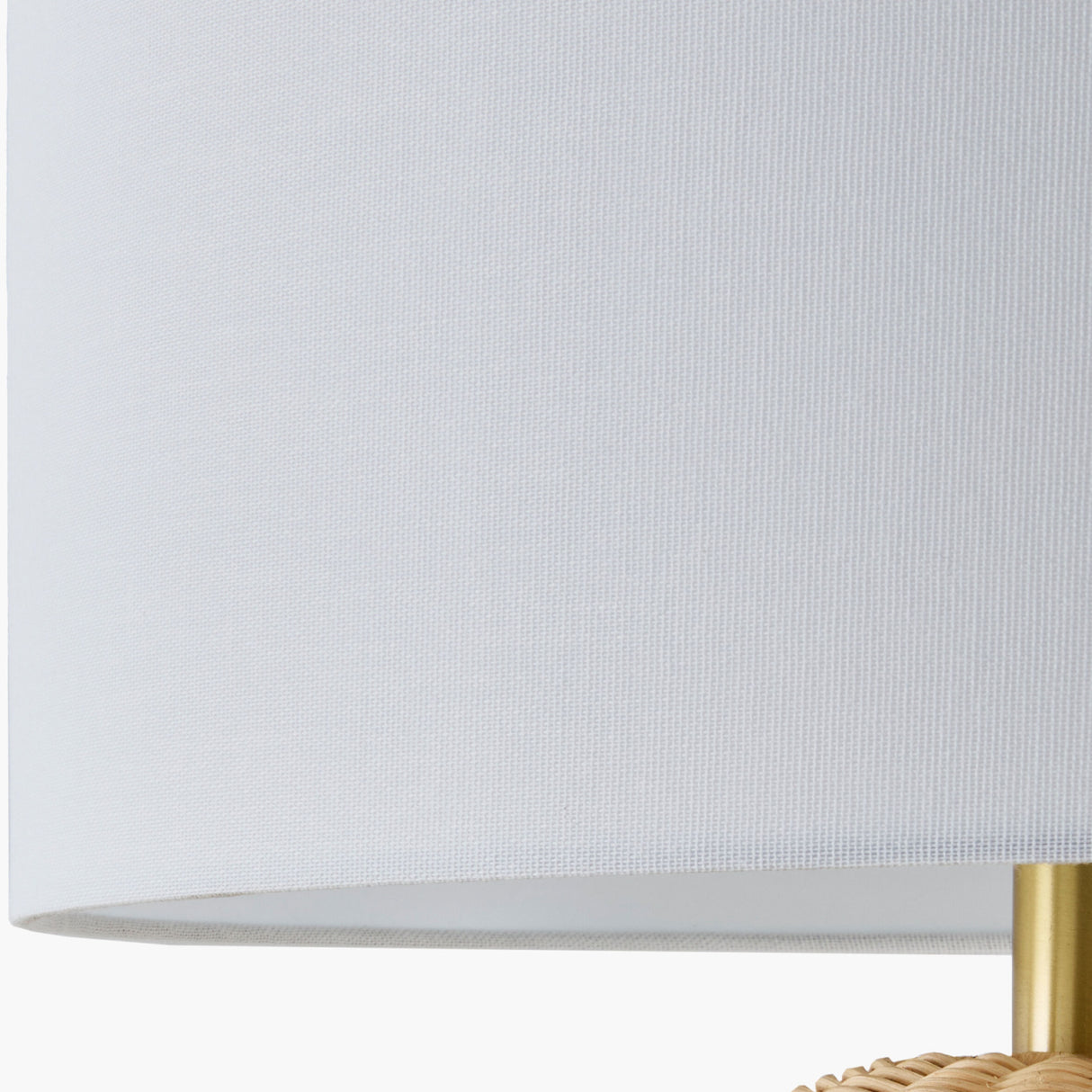 Round Rattan Base Table Lamp | Oroa.com