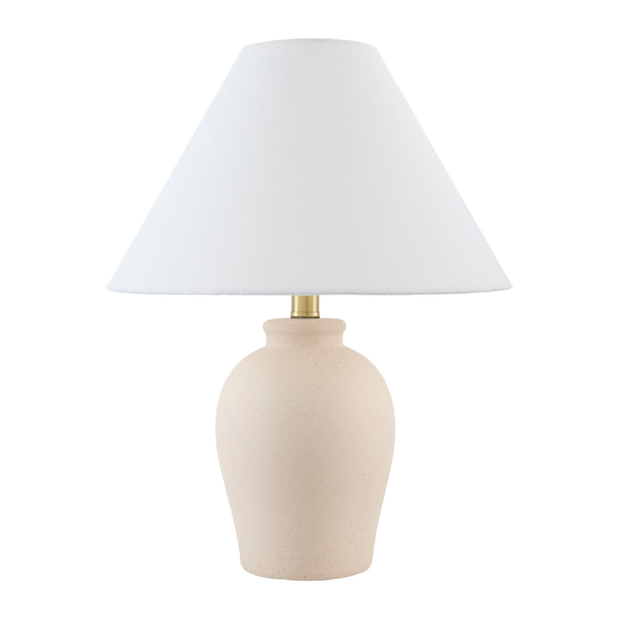 Modern European furniture - White Linen Empire Table Lamp - www.oroa.com | Oroa.com