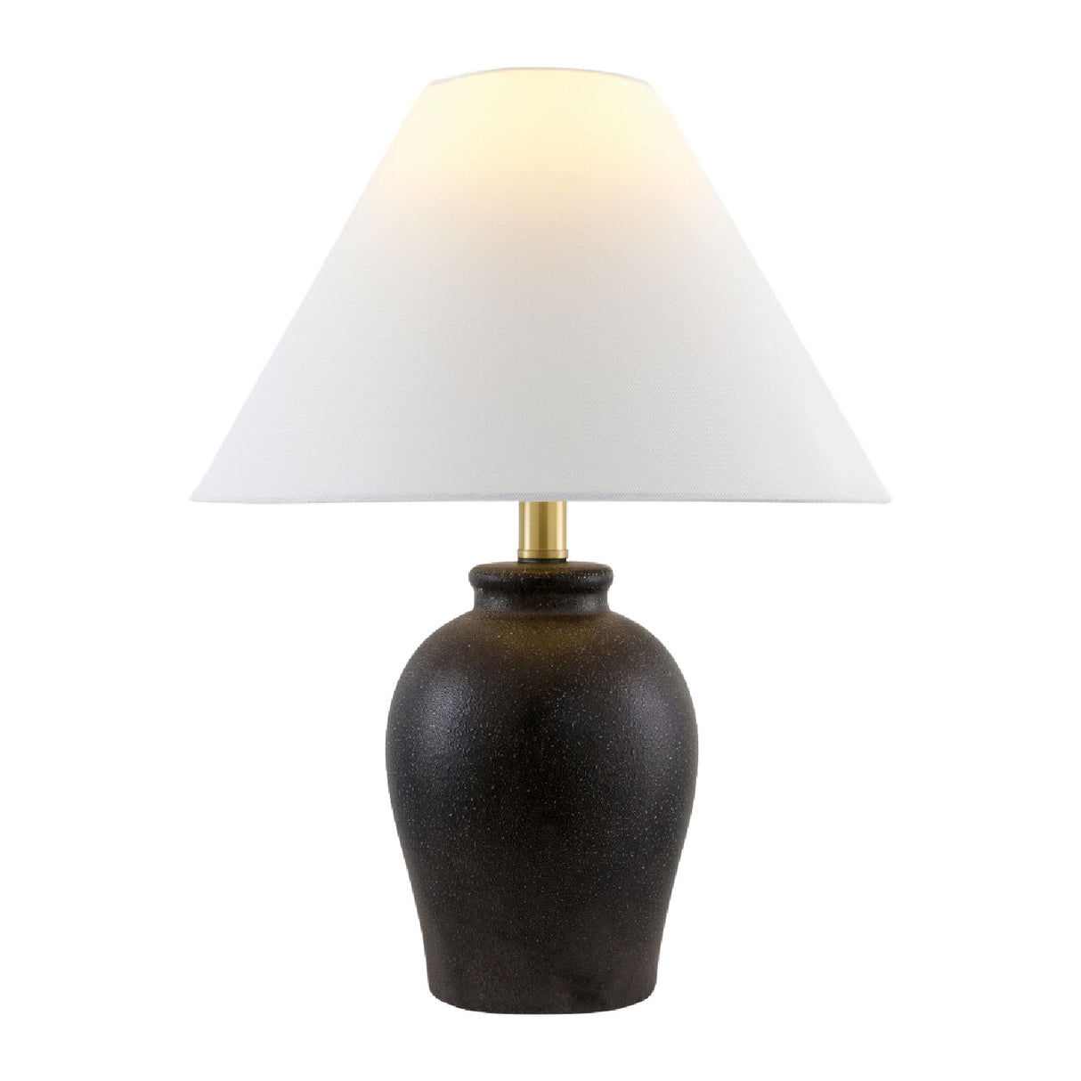 Modern European furniture - White Linen Empire Table Lamp - www.oroa.com | Oroa.com
