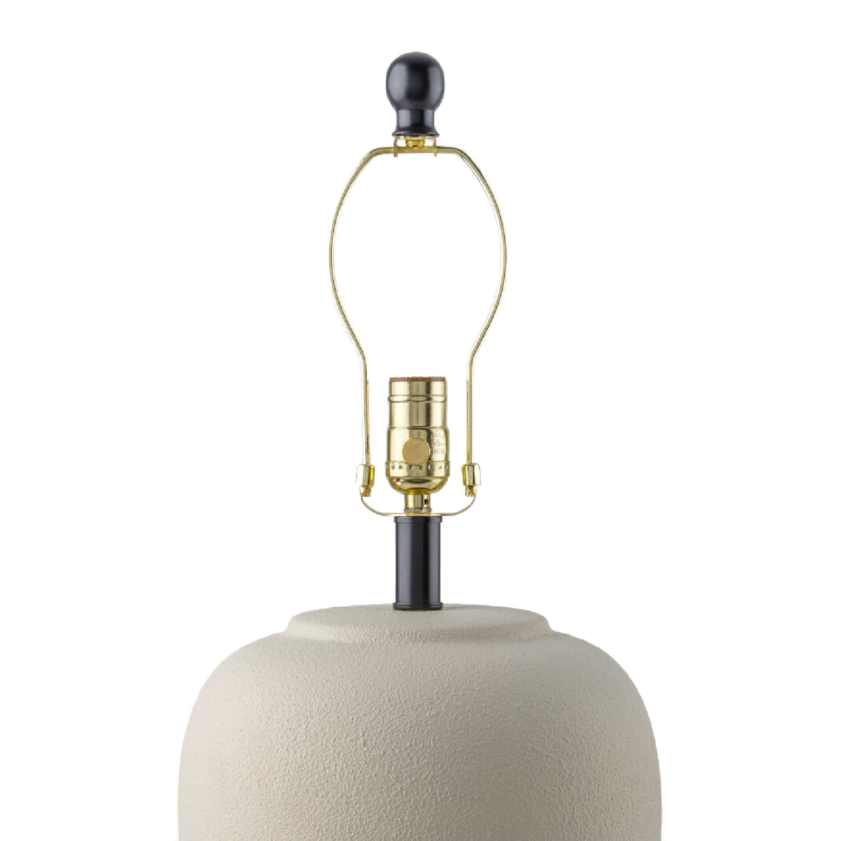 Ceramic Beige Linen Table Lamp | Oroa.com
