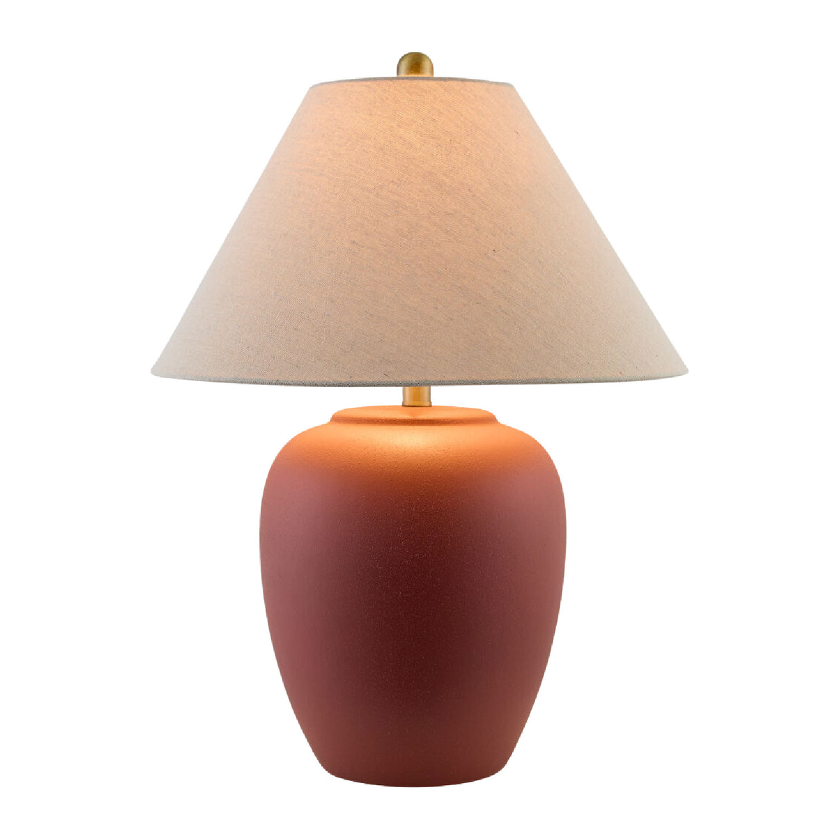 Modern European furniture - Ceramic Beige Linen Table Lamp - www.oroa.com | Oroa.com