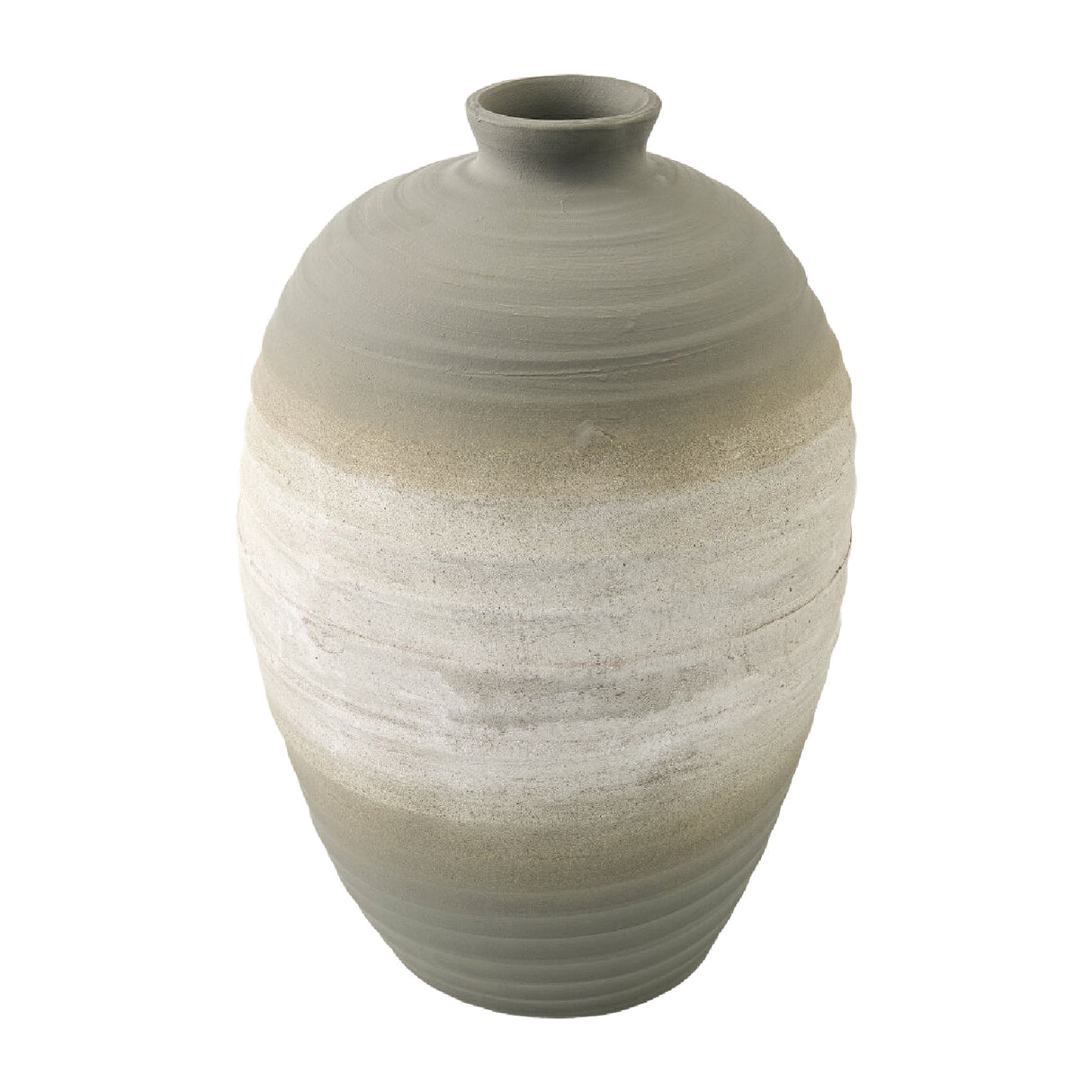 Modern furniture - Gray Glazed Ceramic Vase - www.oroa.com | Oroa.com