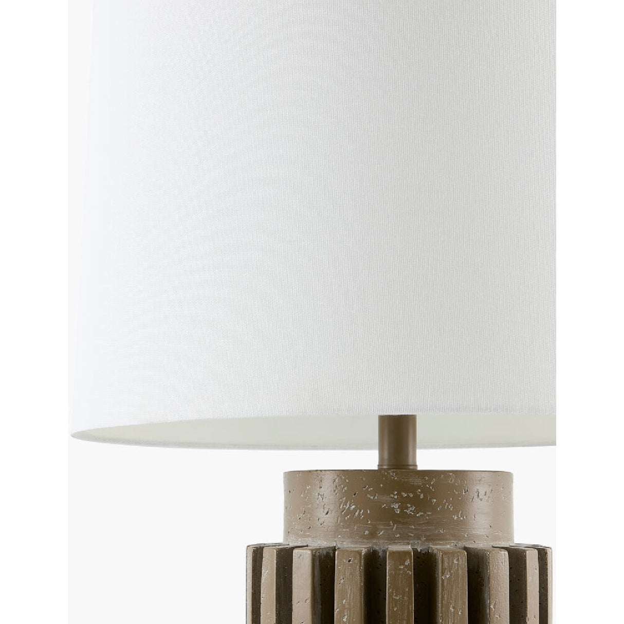 Modern Carved Accent Table Lamp | Oroa.com