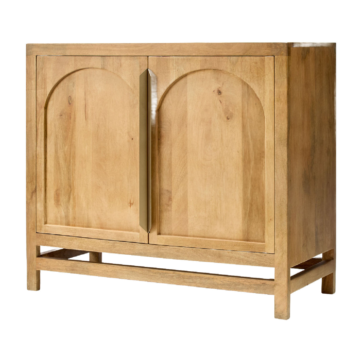 Modern furniture - Mango Wood 2-Door Cabinet - www.oroa.com | Oroa.com