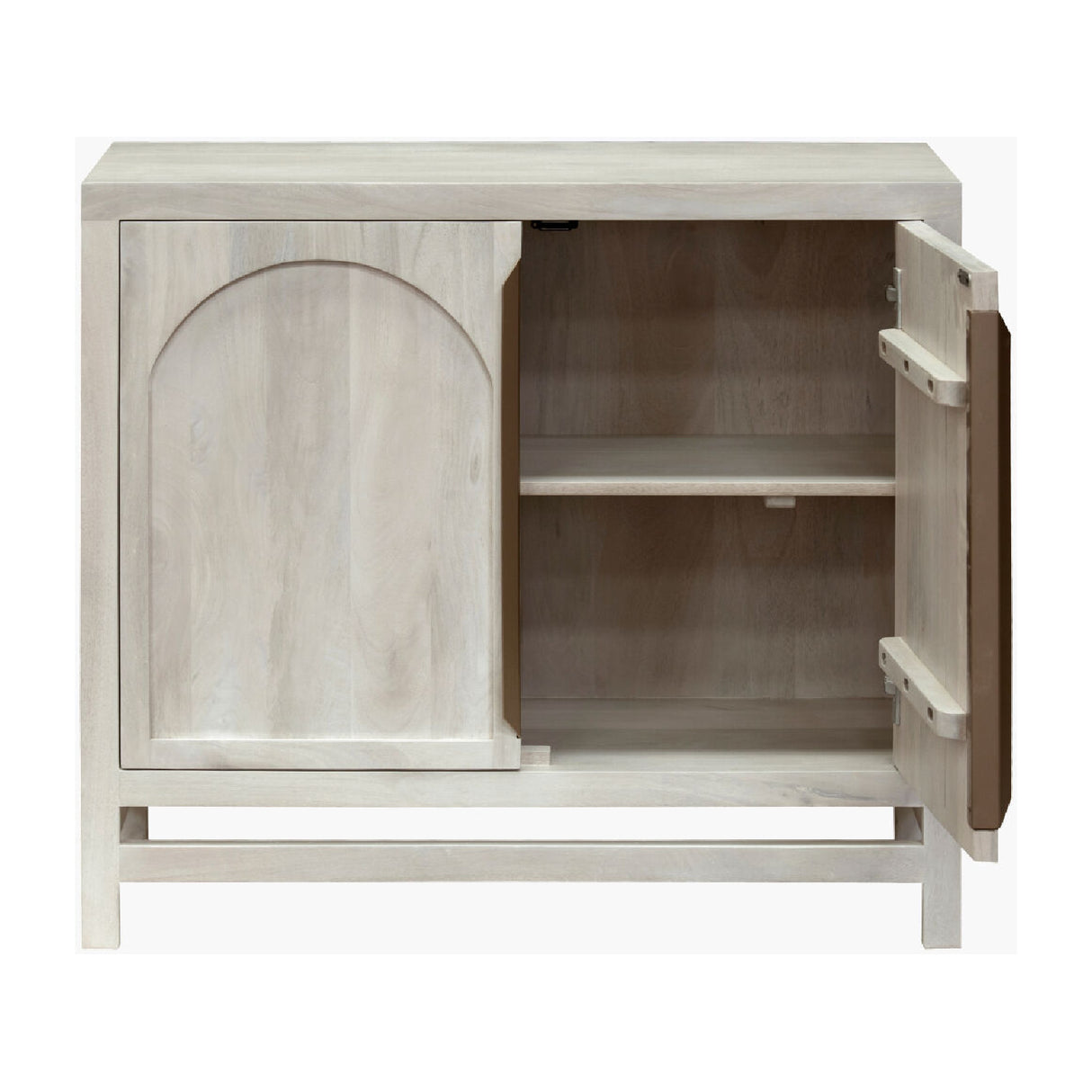 Modern furniture - Mango Wood 2-Door Cabinet - www.oroa.com | Oroa.com