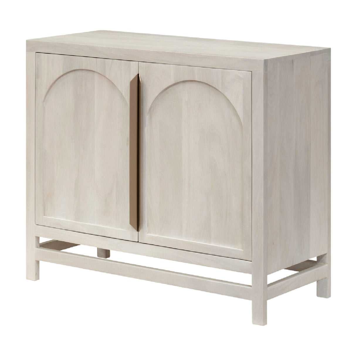 Modern furniture - Mango Wood 2-Door Cabinet - www.oroa.com | Oroa.com