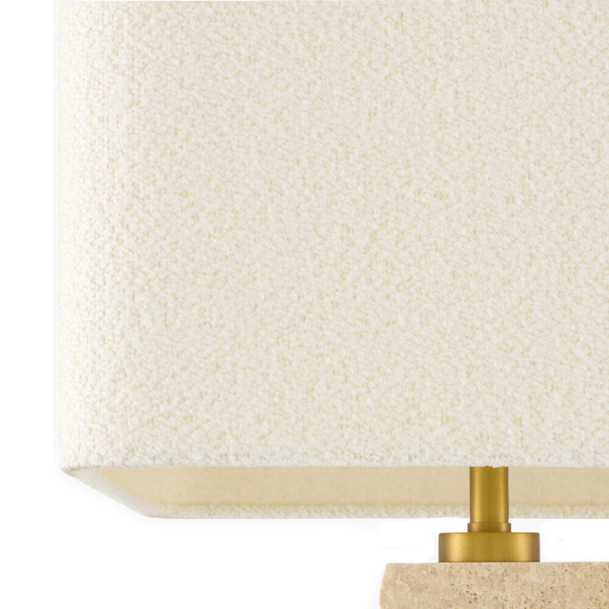 Organic Marble Stacked Table Lamp | Oroa.com