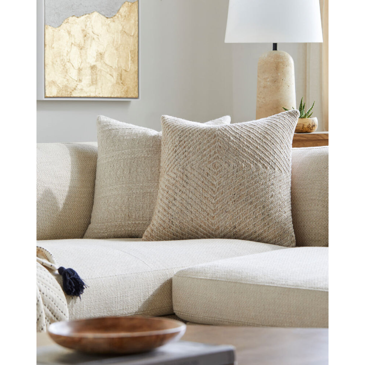 Modern European furniture - Woven Yarn Pillow - www.oroa.com | Oroa.com