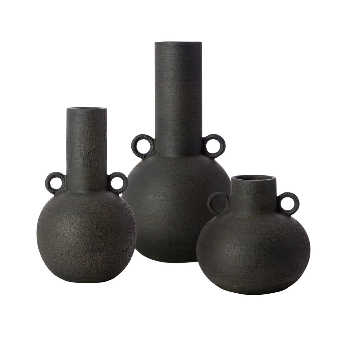 Modern European furniture - Long-Necked Ceramic Vases (3) - www.oroa.com | Oroa.com