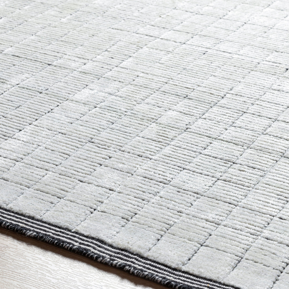 Modern furniture - Hand-Loomed Square Pattern Table Runner - www.oroa.com | Oroa.com