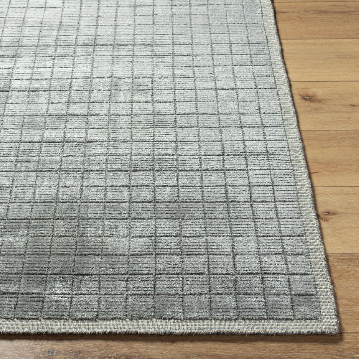 Modern furniture - Hand-Loomed Square Pattern Carpet - www.oroa.com | Oroa.com