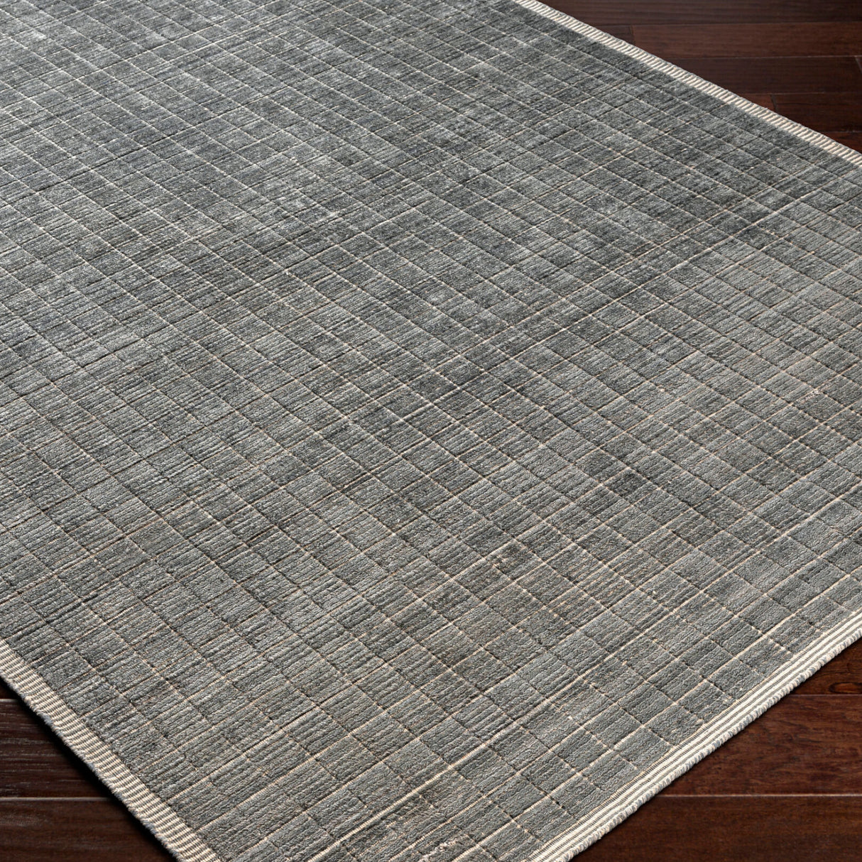 Modern furniture - Hand-Loomed Square Pattern Table Runner - www.oroa.com | Oroa.com