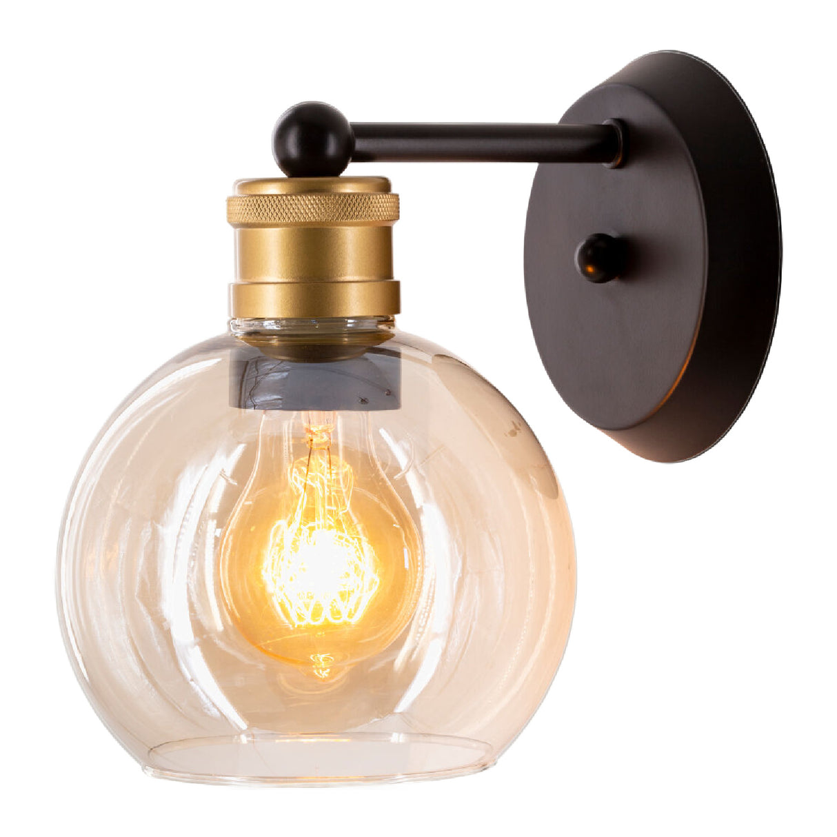 Modern European furniture - Round Champagne Glass Wall Lamp - www.oroa.com | Oroa.com