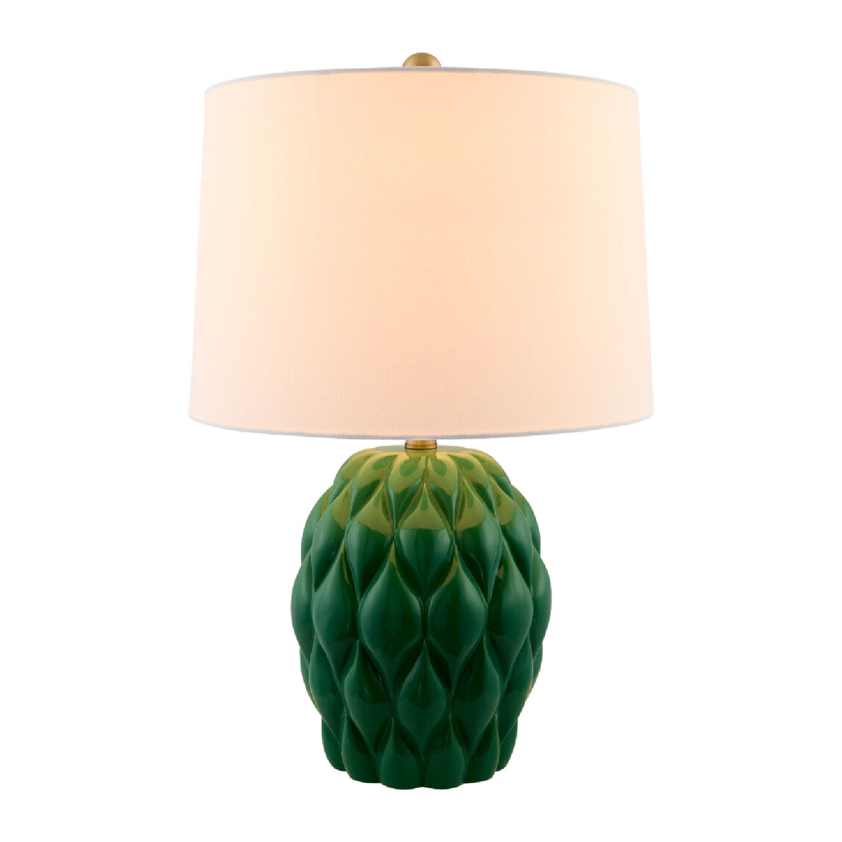 Modern European furniture - Reliefed Ceramic Accent Table Lamp - www.oroa.com | Oroa.com