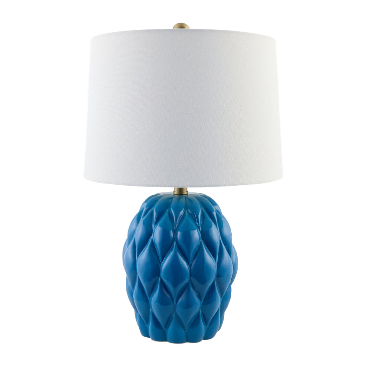 Modern European furniture - Reliefed Ceramic Accent Table Lamp - www.oroa.com | Oroa.com