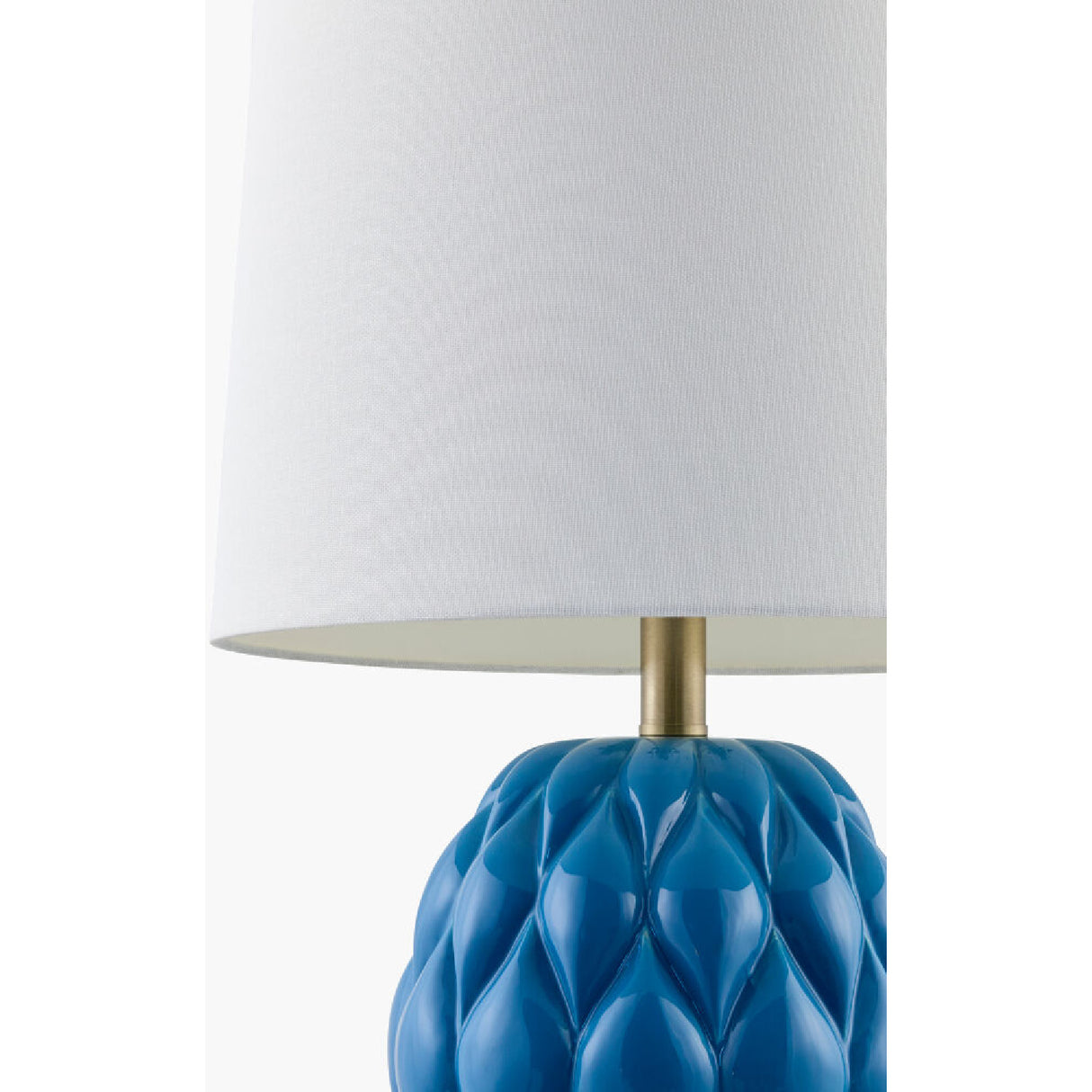 Modern European furniture - Reliefed Ceramic Accent Table Lamp - www.oroa.com | Oroa.com