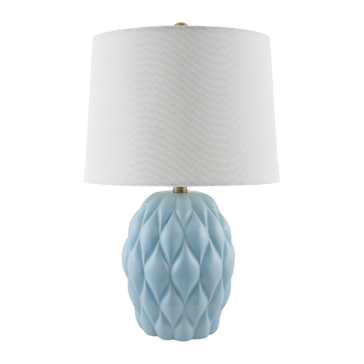 Modern European furniture - Reliefed Ceramic Accent Table Lamp - www.oroa.com | Oroa.com
