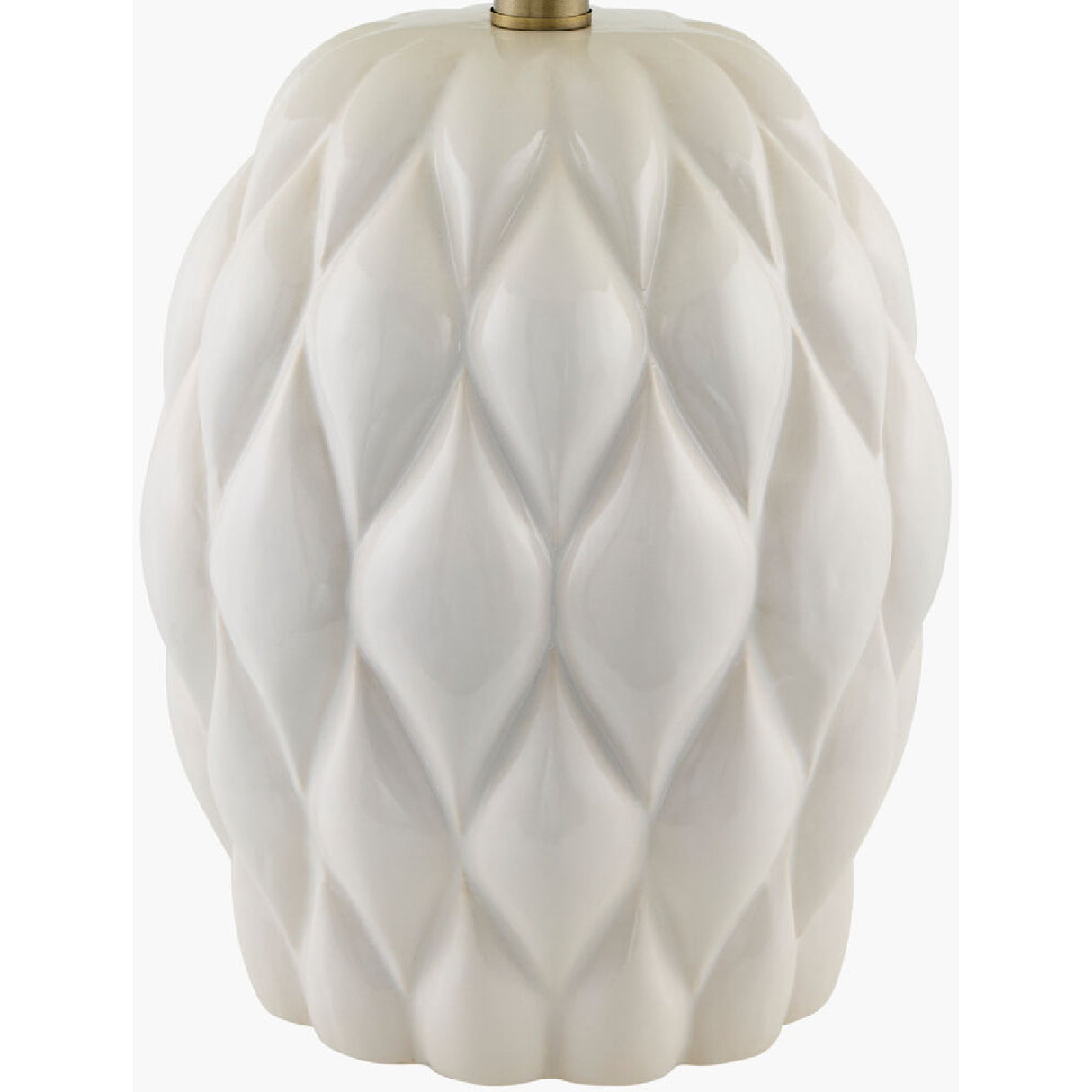 Modern European furniture - Reliefed Ceramic Accent Table Lamp - www.oroa.com | Oroa.com