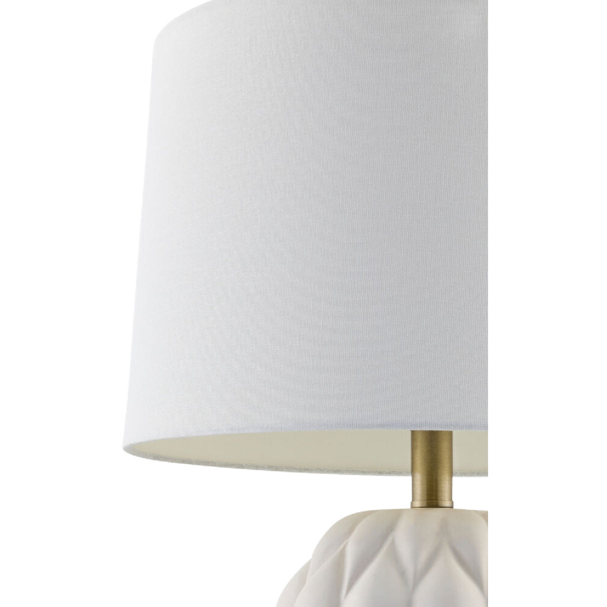 Modern European furniture - Reliefed Ceramic Accent Table Lamp - www.oroa.com | Oroa.com