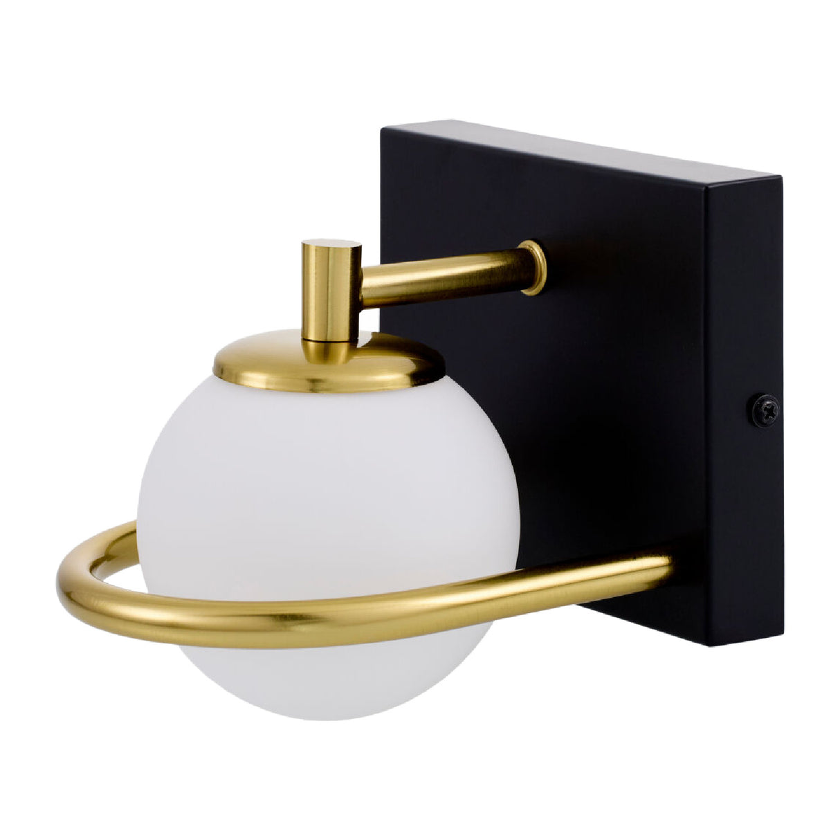 Modern European furniture - Gold Ring Glass Wall Lamp - www.oroa.com | Oroa.com