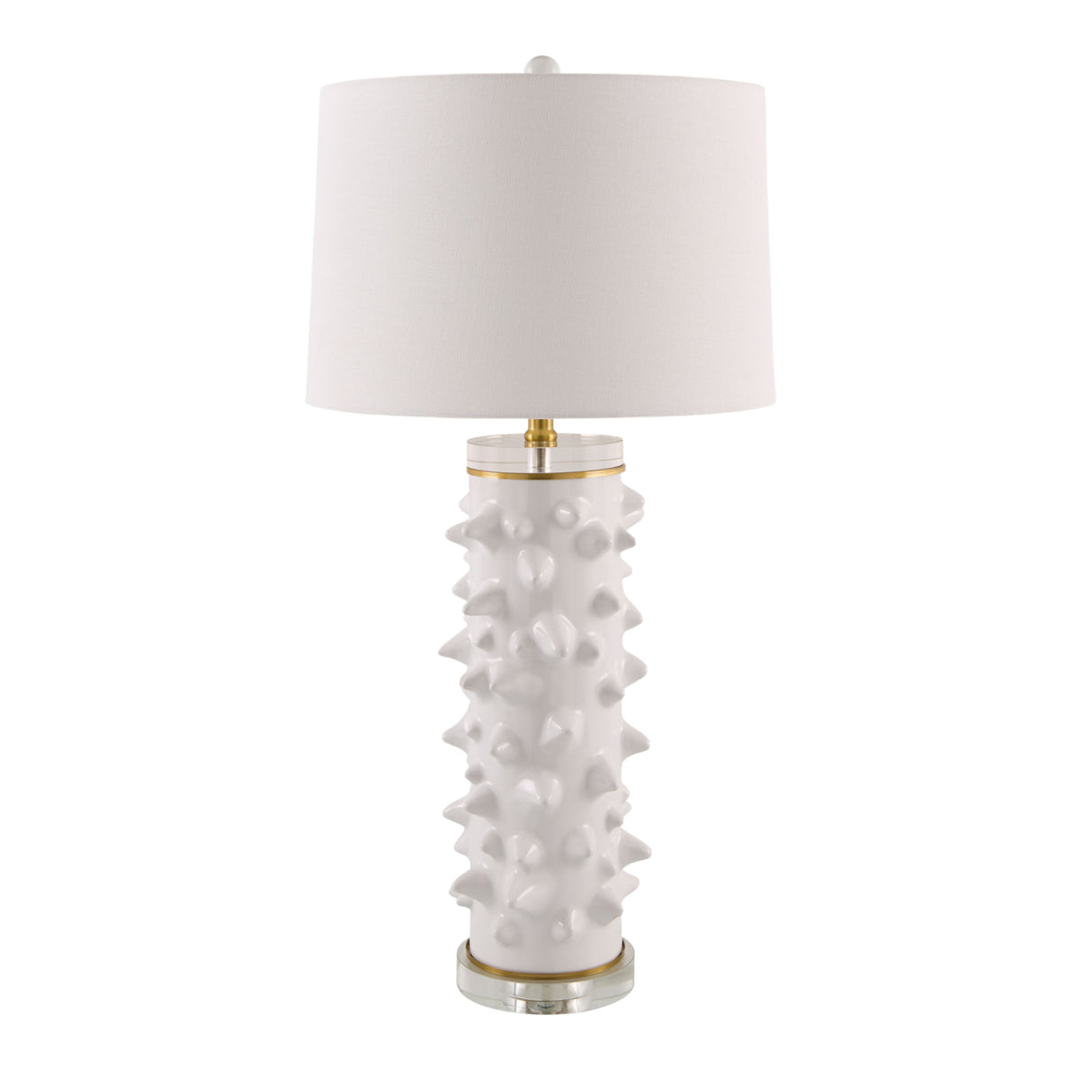 Spike Studded Ceramic Table Lamp | Oroa.com