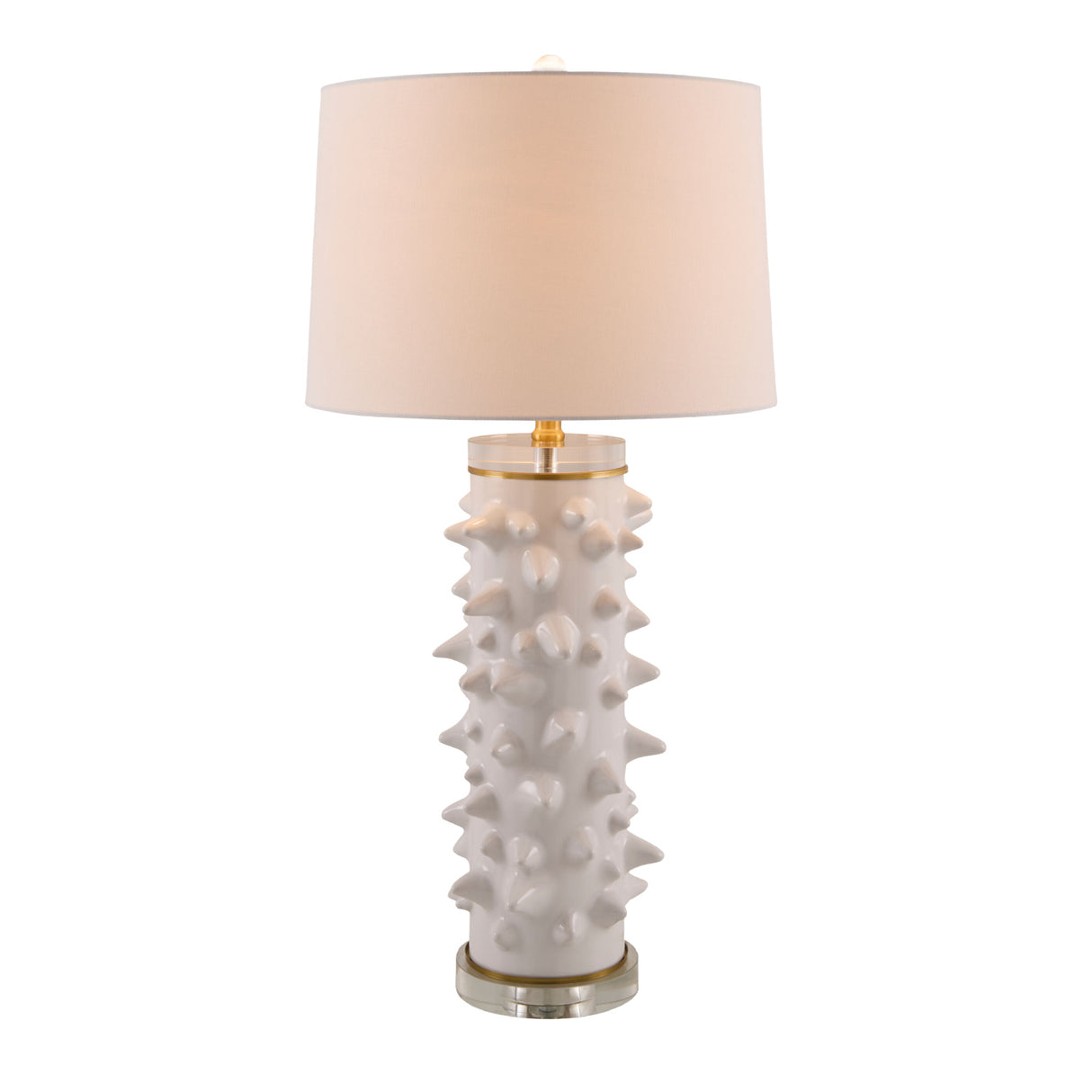 Spike Studded Ceramic Table Lamp | Oroa.com