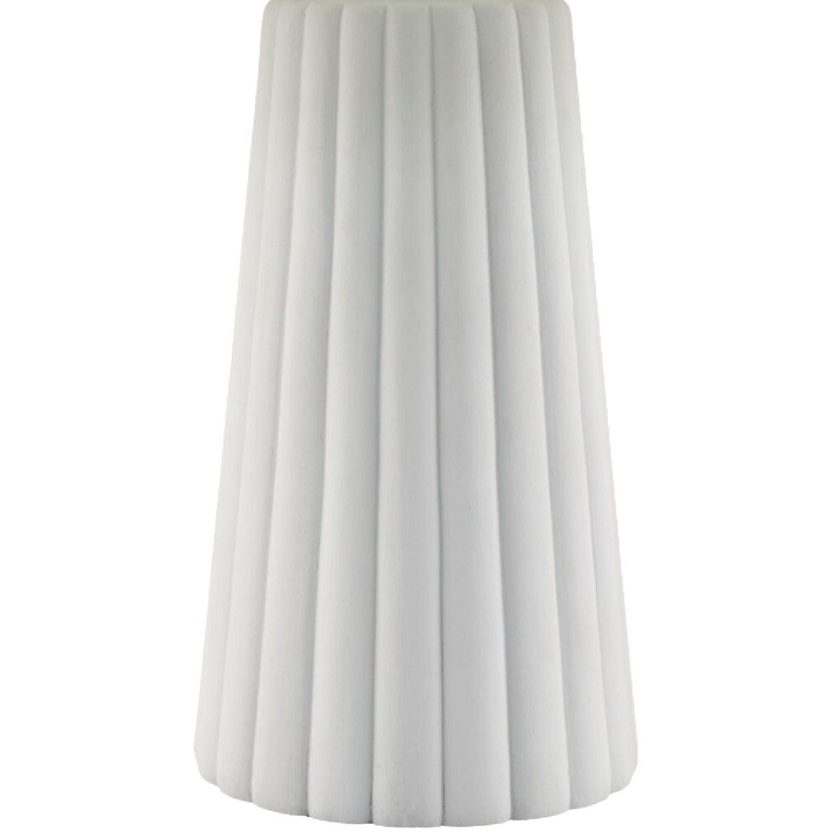 Fluted Ceramic Linen Table Lamp | Oroa.com