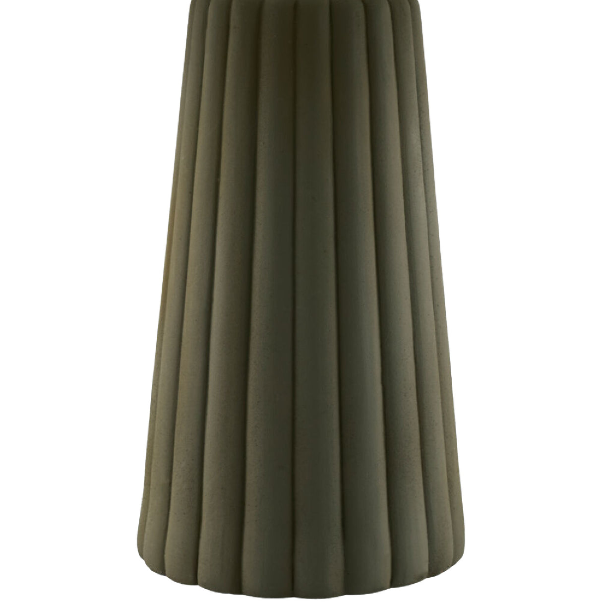 Fluted Ceramic Linen Table Lamp | Oroa.com