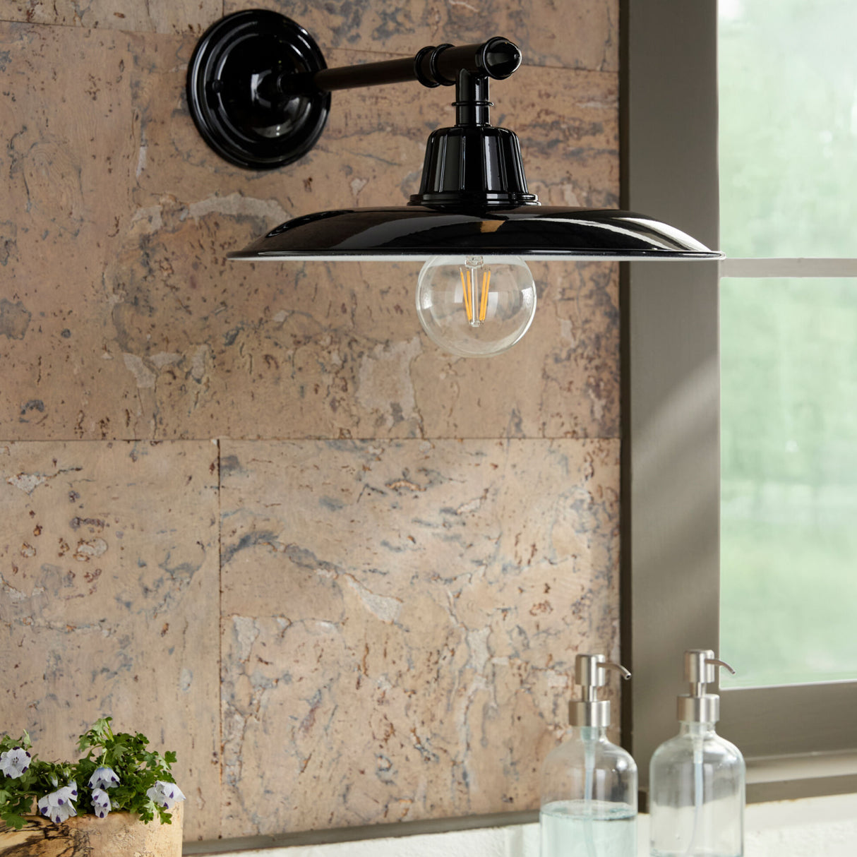 Modern European furniture - Metal Plate Shade Wall Lamps (2) - www.oroa.com | Oroa.com