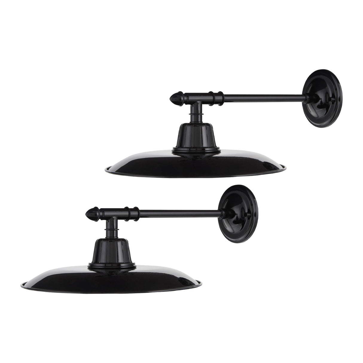Modern European furniture - Metal Plate Shade Wall Lamps (2) - www.oroa.com | Oroa.com