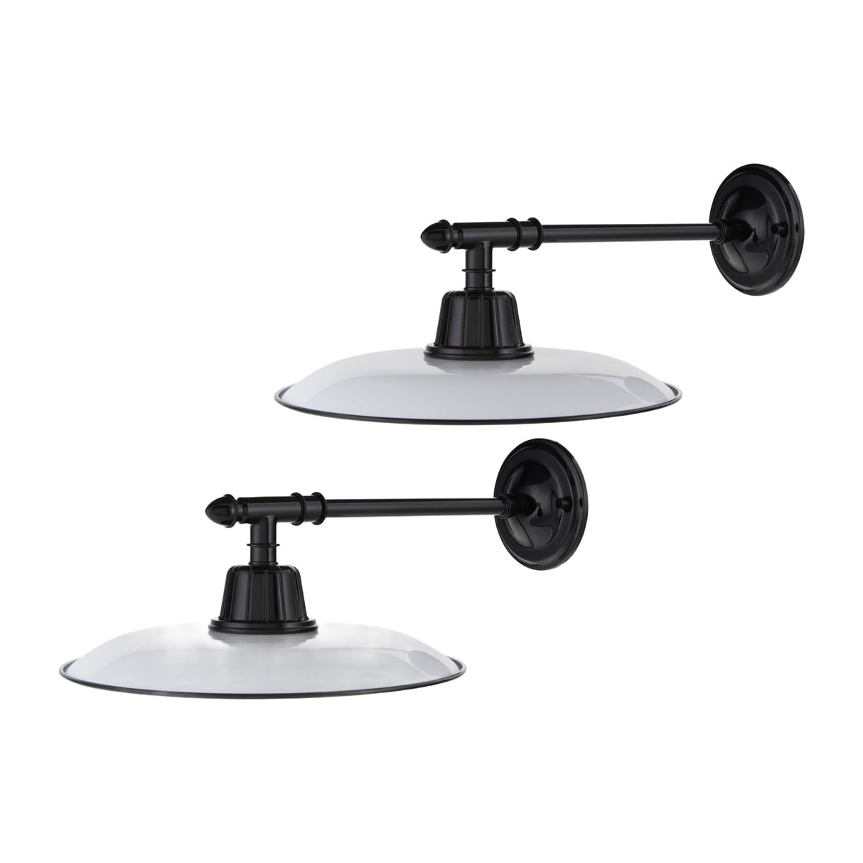 Modern European furniture - Metal Plate Shade Wall Lamps (2) - www.oroa.com | Oroa.com