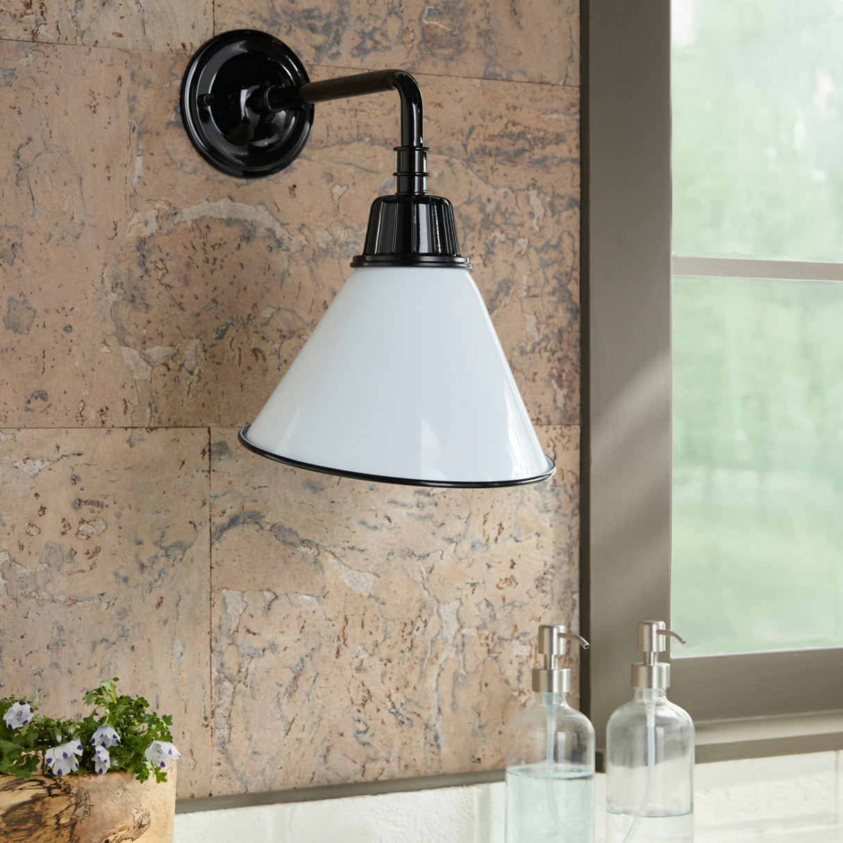 Modern European furniture - Conical Metal Shade Wall Lamps (2) - www.oroa.com | Oroa.com